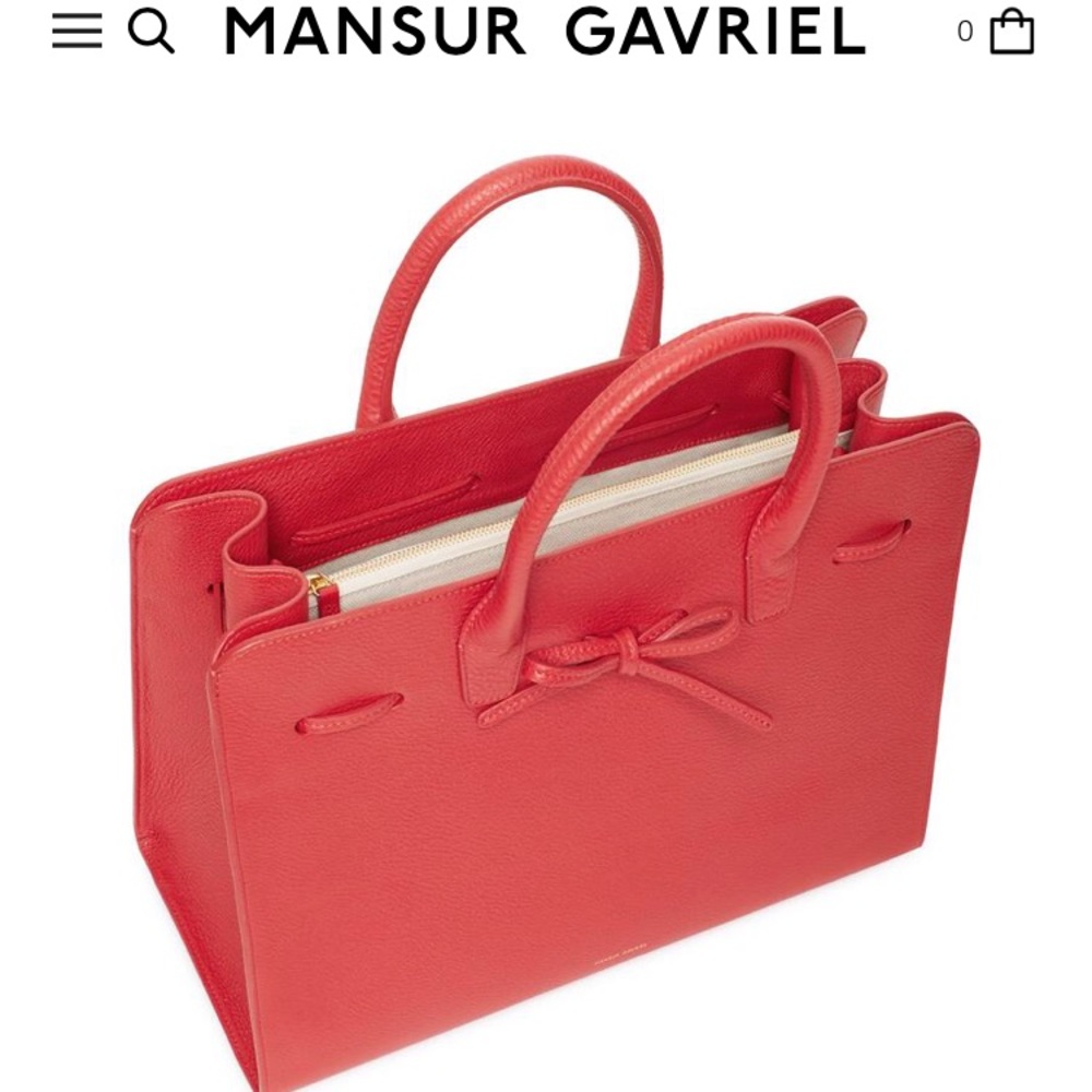 MANSUR GAVRIEL - FLAMMA sun bag